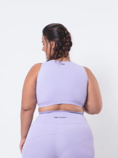 Top Diana Plus lavanda - comprar online