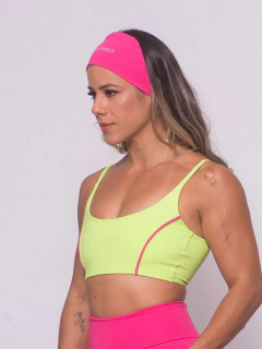 Headband larga Pink - comprar online