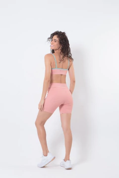 Bermuda Bianca cor salmão