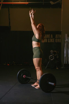 Short Esther verde militar