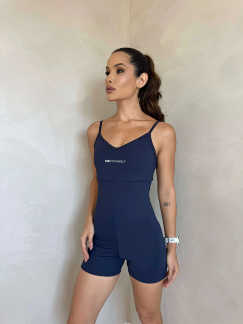 Macaquinho Letícia Azul noturno