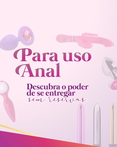 Banner da categoria Para uso Anal
