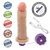 Pênis com Base e Vibro 10 Velocidades Recarregável - 19 x 4,5cm