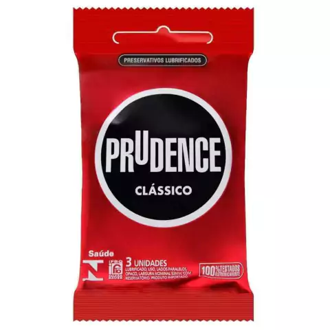 Preservativo Clássico Prudence - 3 Unids.