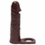 Anel Companheiro com Pênis Maciço 17 x 4cm - Chocolate - comprar online
