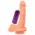 Pênis com Vibro Controle Externo - 19 x 4,5cm
