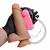 Pênis Real Ejacula com Vibro - 18 x 4,4cm na internet