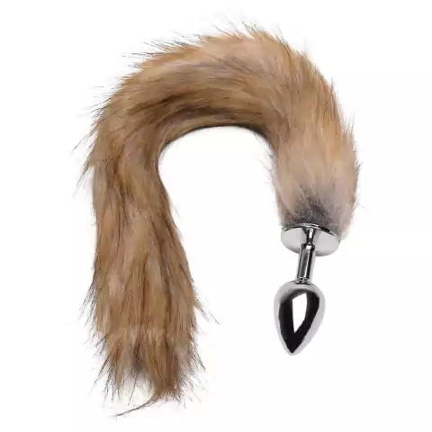 Plug Anal Rabo de Raposa 25cm - Tamanho P