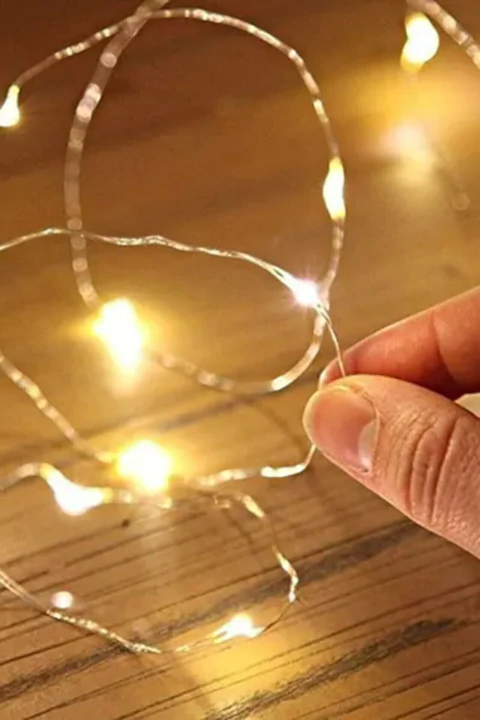 Fio de Fada Led -Luz Amarela