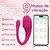 Vibrador de Casal Calcinha com Aplicativo via Bluetooth - loja online