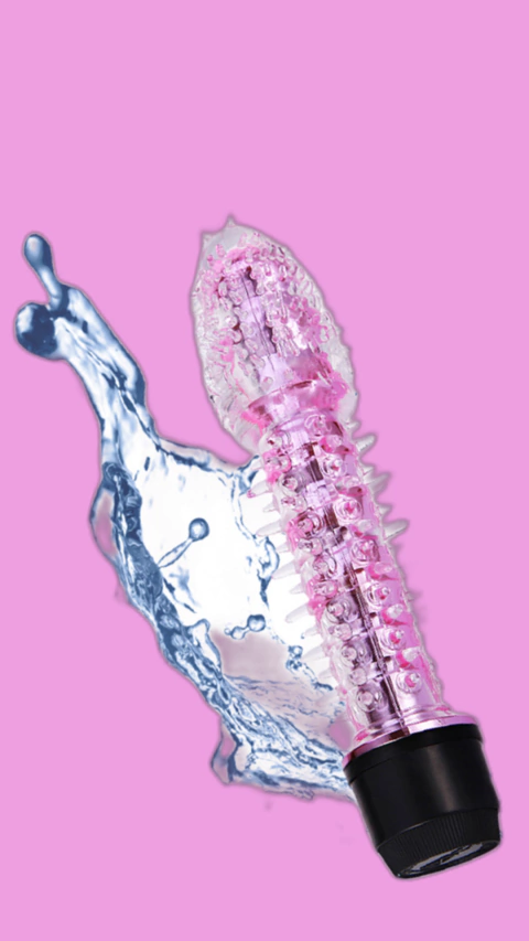 Vibrador Translúcido Personal Texturizado - comprar online