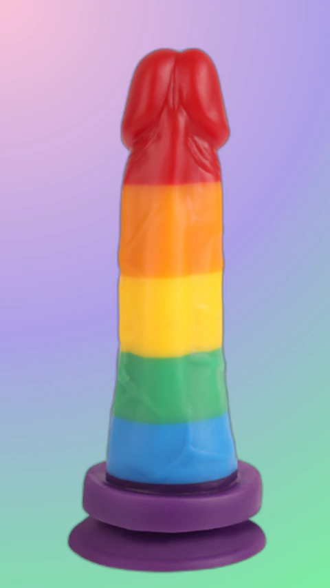 Pênis Real com Ventosa 16 x 4cm - Viva a Diversidade!