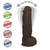 Imagem do Pênis King Realístico em PVC Flexível com Escroto e Ventosa - 19 x 5cm Marrom