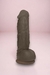 Pênis King Realístico em PVC Flexível com Escroto e Ventosa - 19 x 5cm Marrom - comprar online