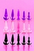 Kit Plug Anal Silicone - 5 Unids.