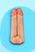 Pênis Real Flexível Duplo Amigos - 18 x 6cm - comprar online