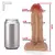 Pênis Realístico Flexível com Escroto Jacaranda 19 x 5,5cm Bege - loja online