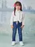 Calça Jeans Infantil Azul Médio