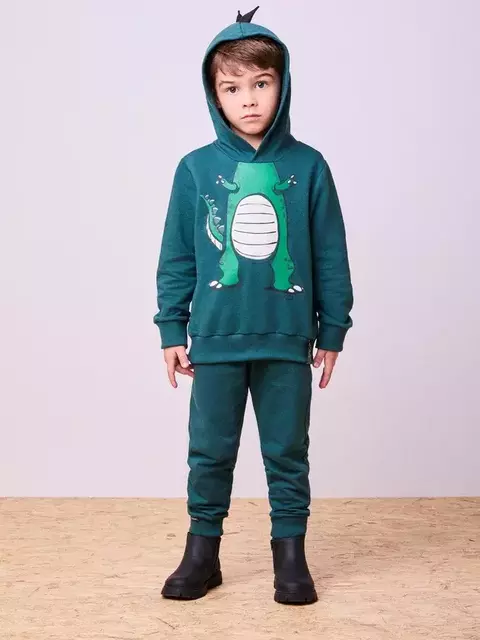 Conjunto Verde de Dinossauro