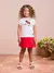 Conjunto Infantil Vermelho da Minnie