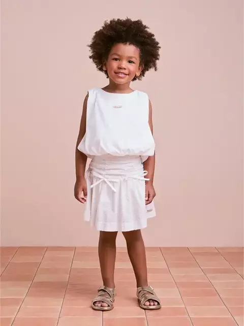 Conjunto Infantil Balonê com Laços