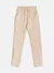 CALÇA CASUAL DE SARJA BEGE COM CADARÇO - comprar online