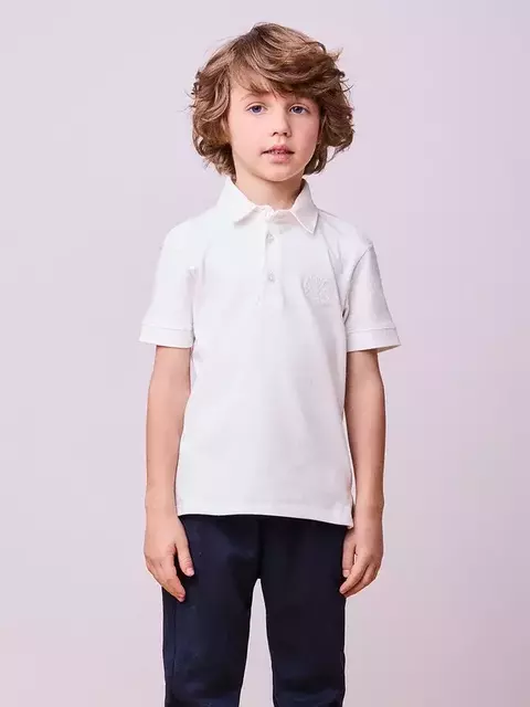 CAMISA POLO OFF WHITE