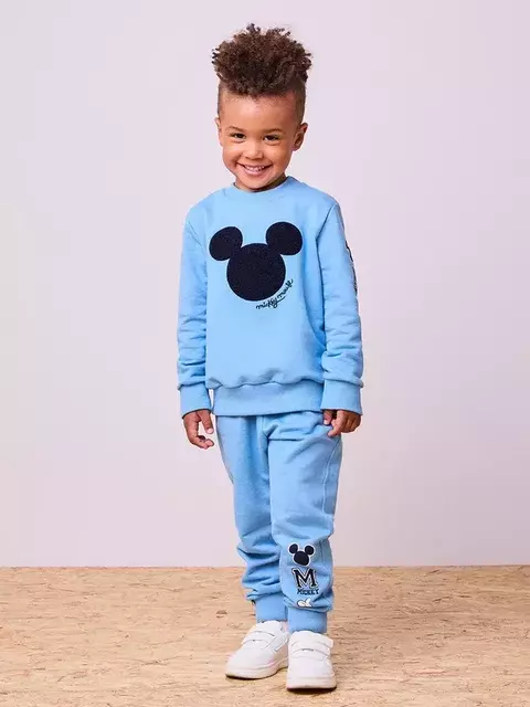 CONJUNTO EM MOLETOM AZUL DA DISNEY
