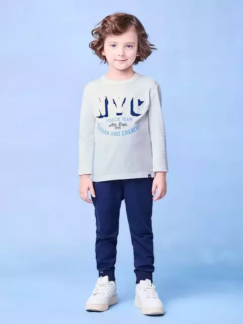 CONJUNTO OFF WHITE NYC MARINHO