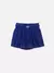 Shorts Saia de Veludo Canelado Marinho - comprar online