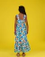 VESTIDO ESTAMPA FLORES PINTADAS OFF - comprar online
