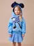 Casaco de Moletom da Minnie Azul
