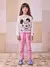Pijama da Minnie Mouse Rosa