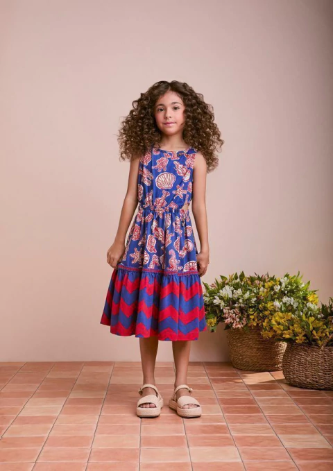 VESTIDO FUNDO DO MAR