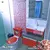 VINIL ADESIVO PASTILHA VERMELHA 1.22M - HD HOME CENTER