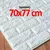PLACA 3D ESPUMA AUTOCOLANTE TIJOLINHO - comprar online