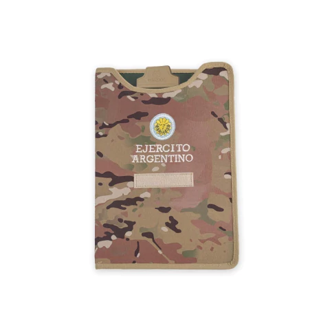 Tablilla Portapapeles Bordada Ejército Argentino