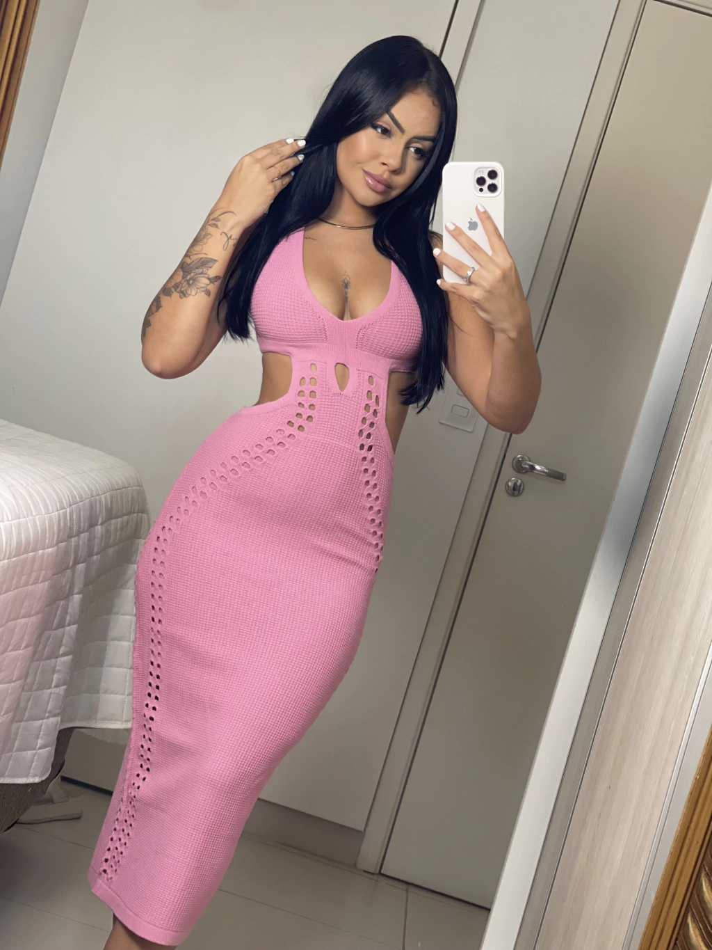 VESTIDO YRIS - ROSA