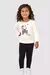 Conjunto Blusa Manga Longa e Legging Infantil Menina Elian - Novelo Kids