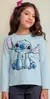 Blusa Infantil em Malha Lilo & Stitch Fakini - comprar online