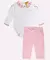 Conjunto Calça E Body Bebe Menina Milon - comprar online
