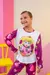 Pijama Infantil Feminino Em Suede - comprar online