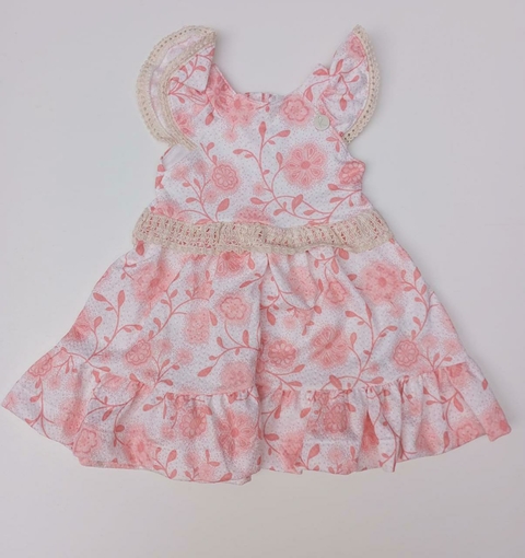 Vestido Bebê Menina Estampado Kiki Xodó