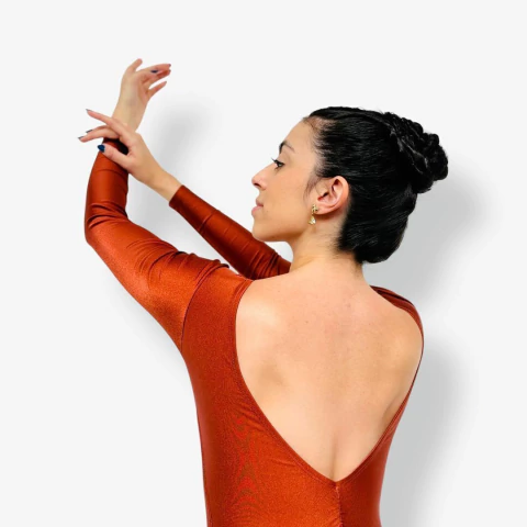 Collant Myrtha - Terracota - comprar online