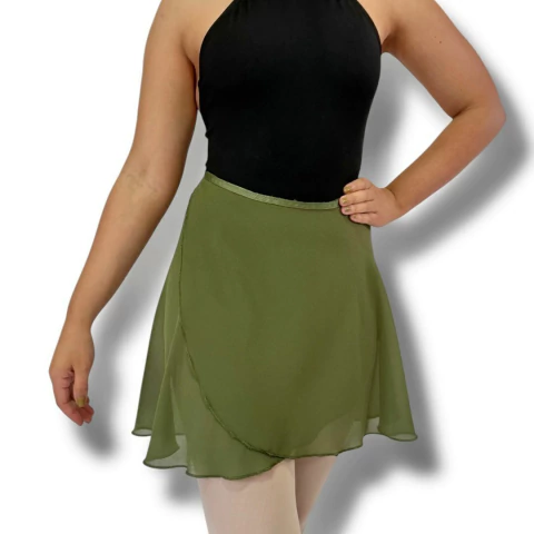 Saia Curta Verde Musgo - comprar online