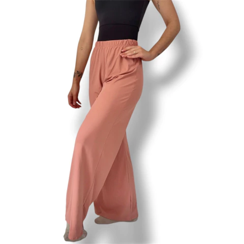 Calça Pantalona Rose escuro - comprar online