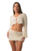 PARADISE - Conjunto tejido BEIGE - comprar online