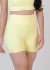 Short Bolso Amarelinho - loja online