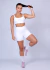 Conjunto Short Branco Gabi Brandão