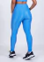 Legging Canelado Azul Zidani - loja online